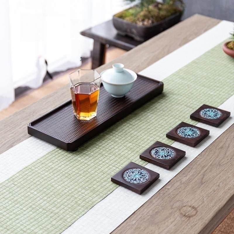 Colorful Waterproof Placemats|Tea Table Mats|Table Runner - TeaCeremonyLife