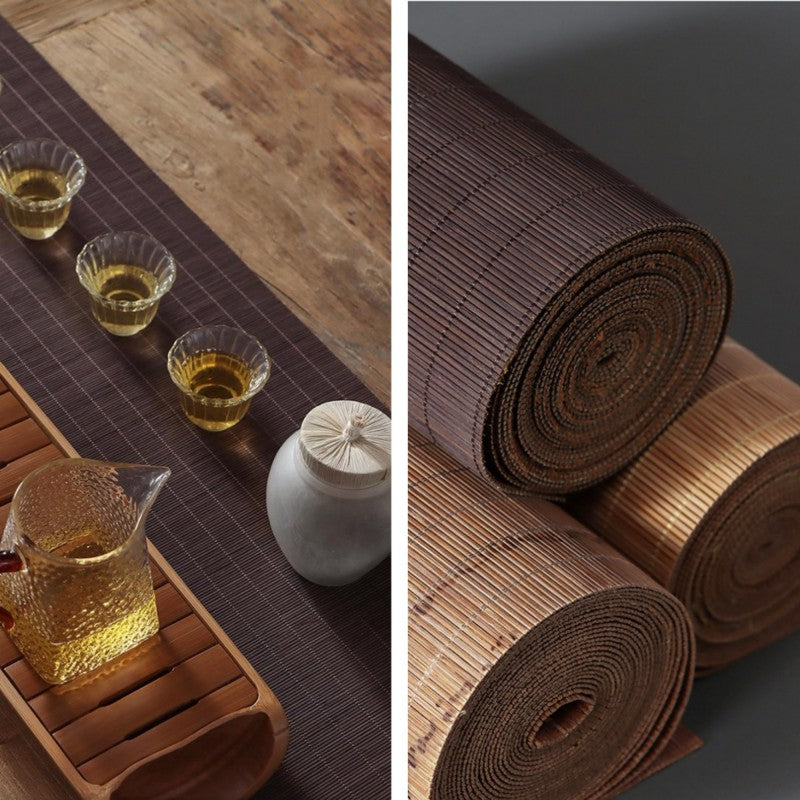 Bamboo Tea Table Mats|Table Placemat|Table Cloth|Table Runner - TeaCeremonyLife