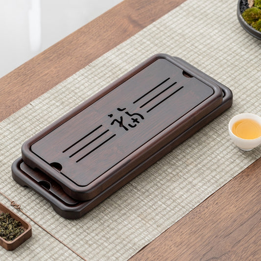 Bamboo Tea Tray with Water Storage|Gong Fu Tea Tray - TeaCeremonyLife