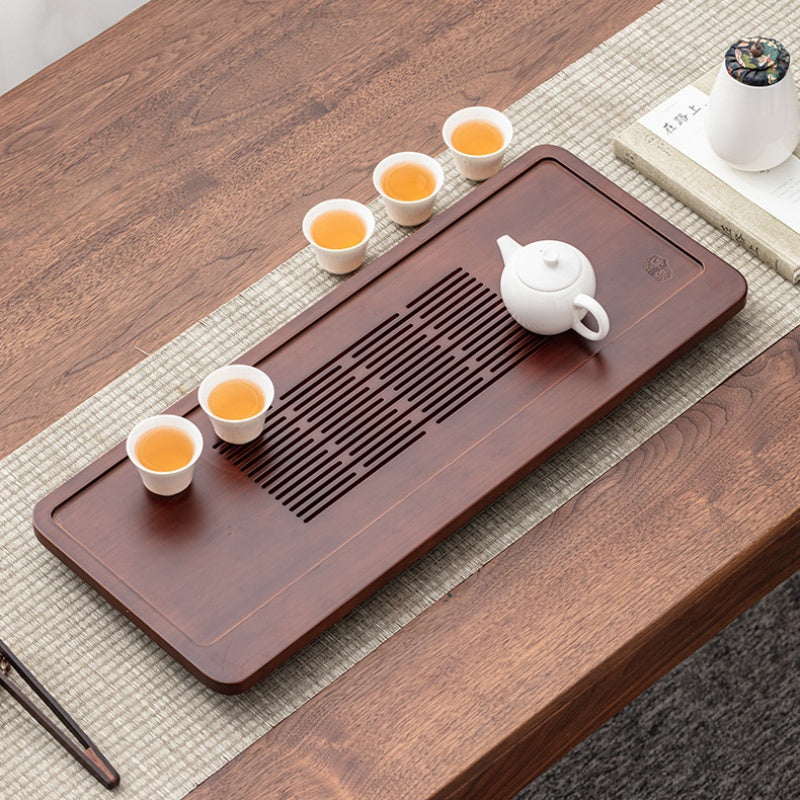 Chinese Wooden Tea Tray with Drainage|Gong Fu Tea Tray - TeaCeremonyLife