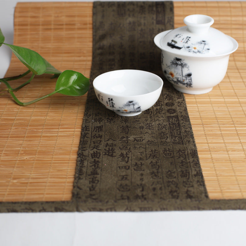 Bamboo Tea Table Mats|Tea Cloth|Tea Accessories|Home Decor