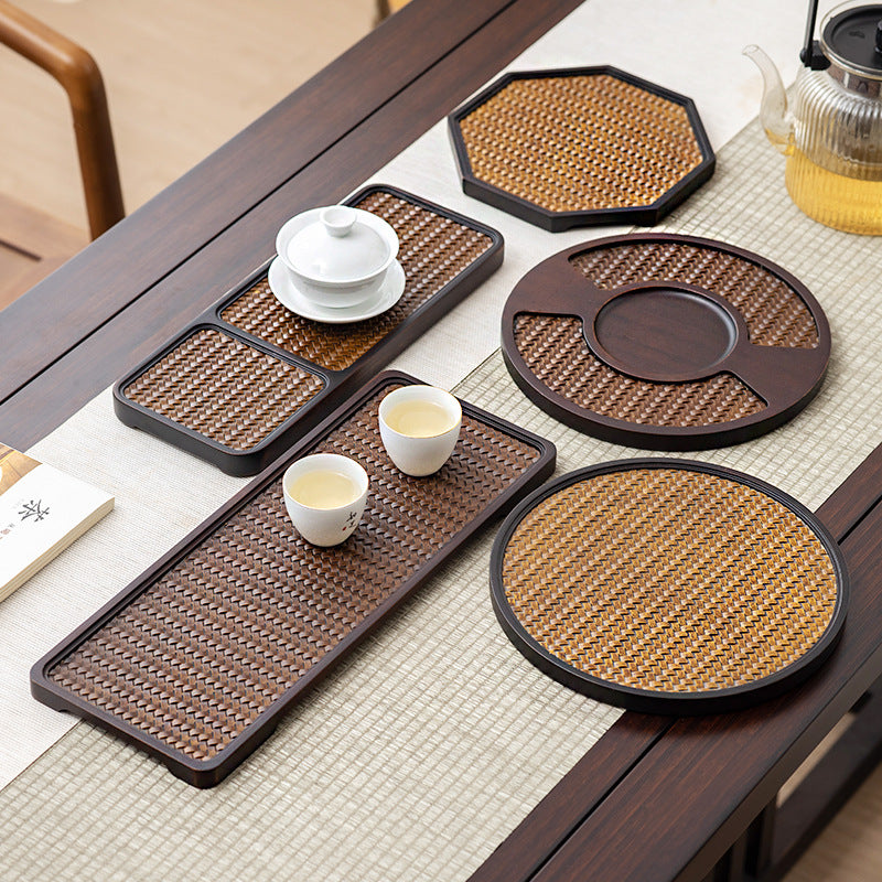 Chinese Bamboo Tea Tray|Serving Trays|Tea Table - TeaCeremonyLife