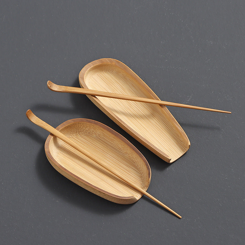 Natural Bamboo Tea Spoon Tea Ceremony Set|Bamboo Tea Accessories - TeaCeremonyLife