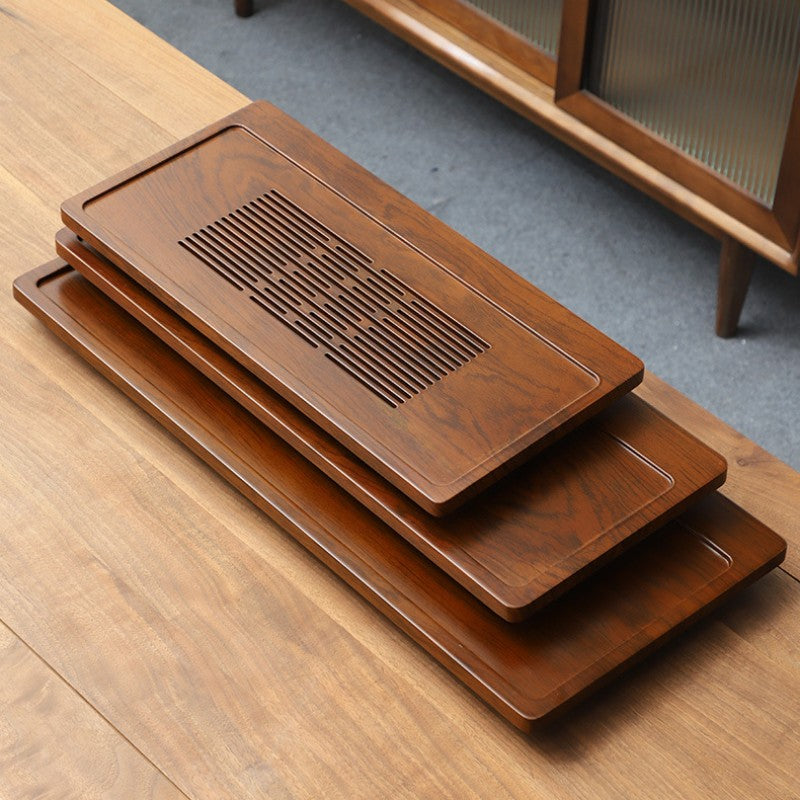 Chinese Wooden Tea Tray with Drainage|Gong Fu Tea Tray - TeaCeremonyLife