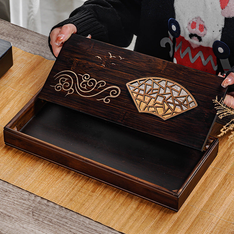 Bamboo Gong Fu Tea Tray with Water Storage|Chinese Kung Fu Tea Tray - TeaCeremonyLife