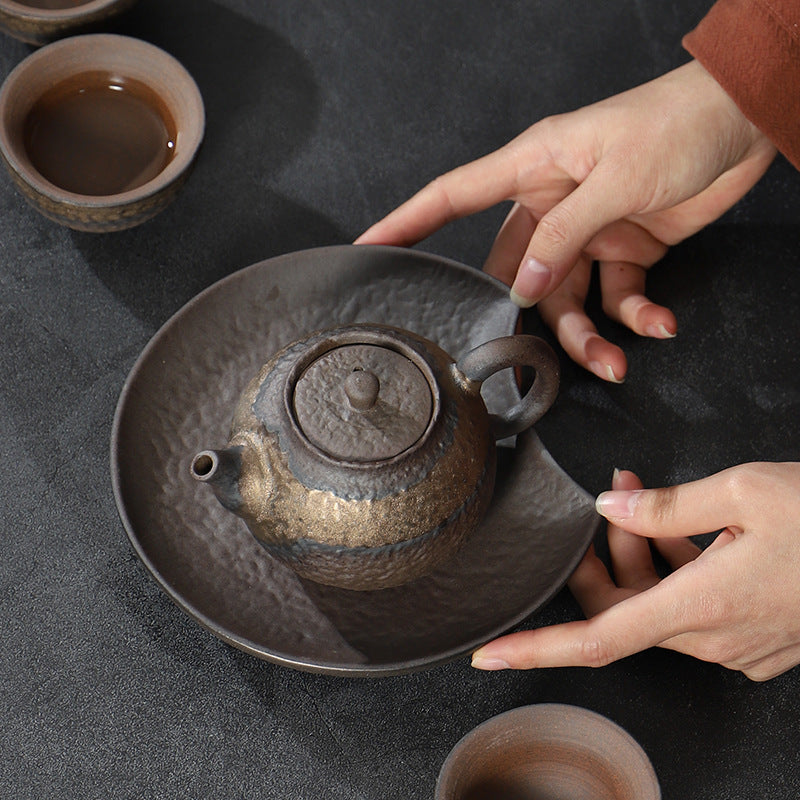 Ceramic Creative Tea Tray With Drainage|Tea Accessories