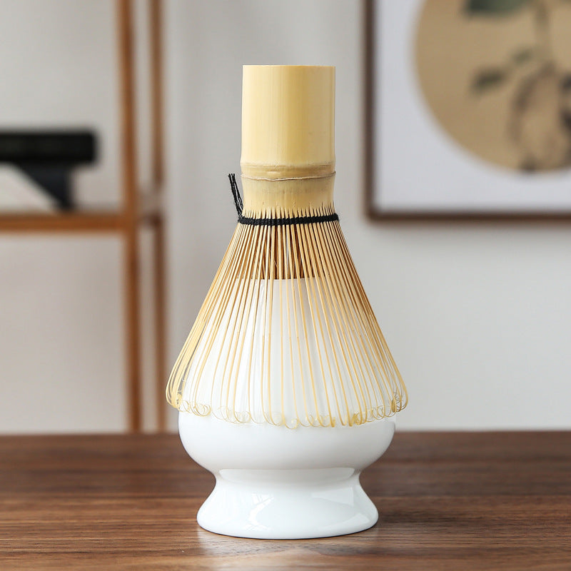 Ceramic Matcha Sets with Bamboo Whisk|Japanese Matcha Tea Set - TeaCeremonyLife