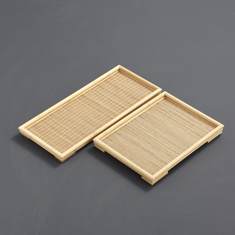 Chinese Bamboo Tea Tray|Service Tray|Kitchen Storage Tray|Storage Tray|Home Decor