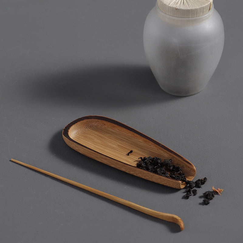 Natural Bamboo Tea Spoon Tea Ceremony Set|Bamboo Tea Accessories - TeaCeremonyLife