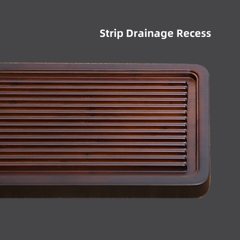 Wood Tea Tray with Drainage|Chinese Gong Fu Tea Tray - TeaCeremonyLife