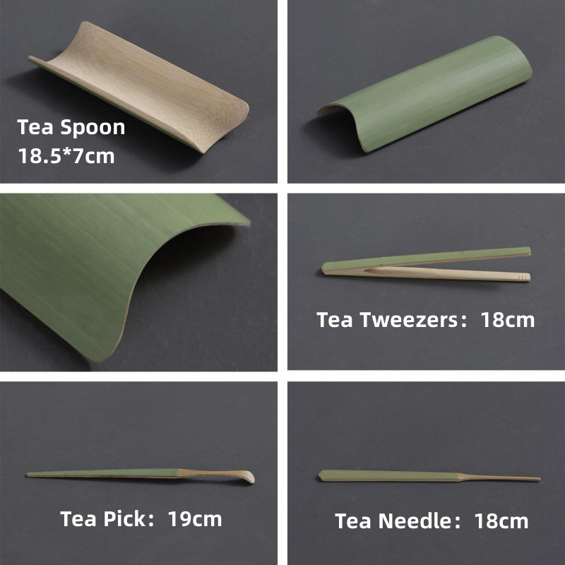 Bamboo Tea Spoon Tea Ceremony Set|Bamboo Tea Accessories - TeaCeremonyLife