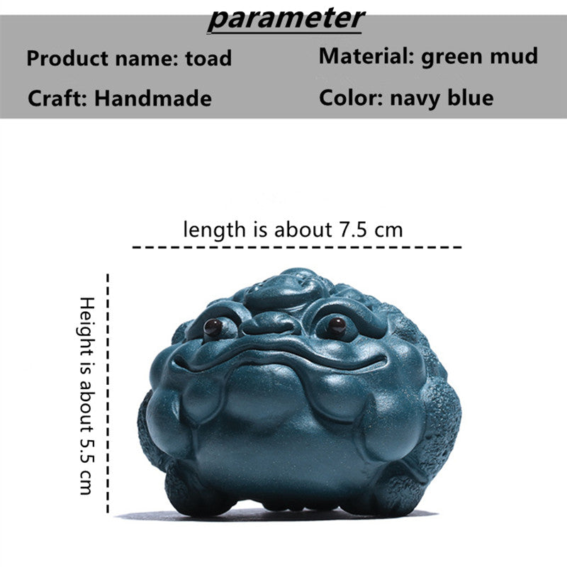 Ceramic Tea Pet Toad/Tea Accessories - TeaCeremonyLife