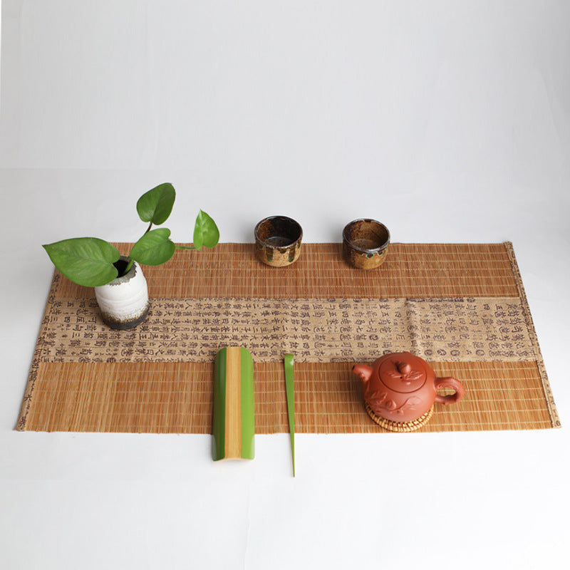 Bamboo Tea Table Mats|Tea Cloth|Tea Accessories|Home Decor