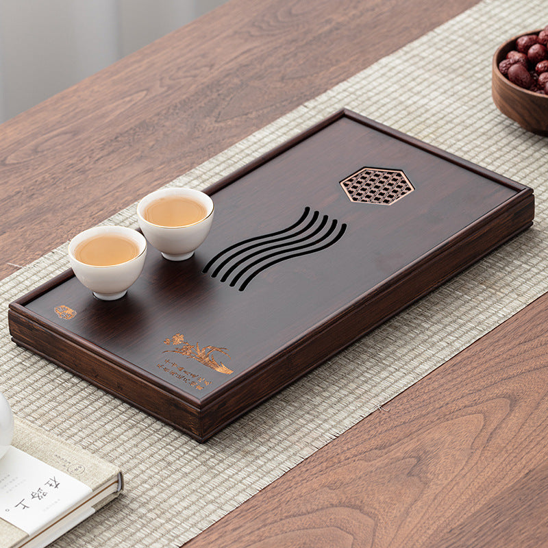 Bamboo Gong Fu Tea Tray with Water Storage - TeaCeremonyLife