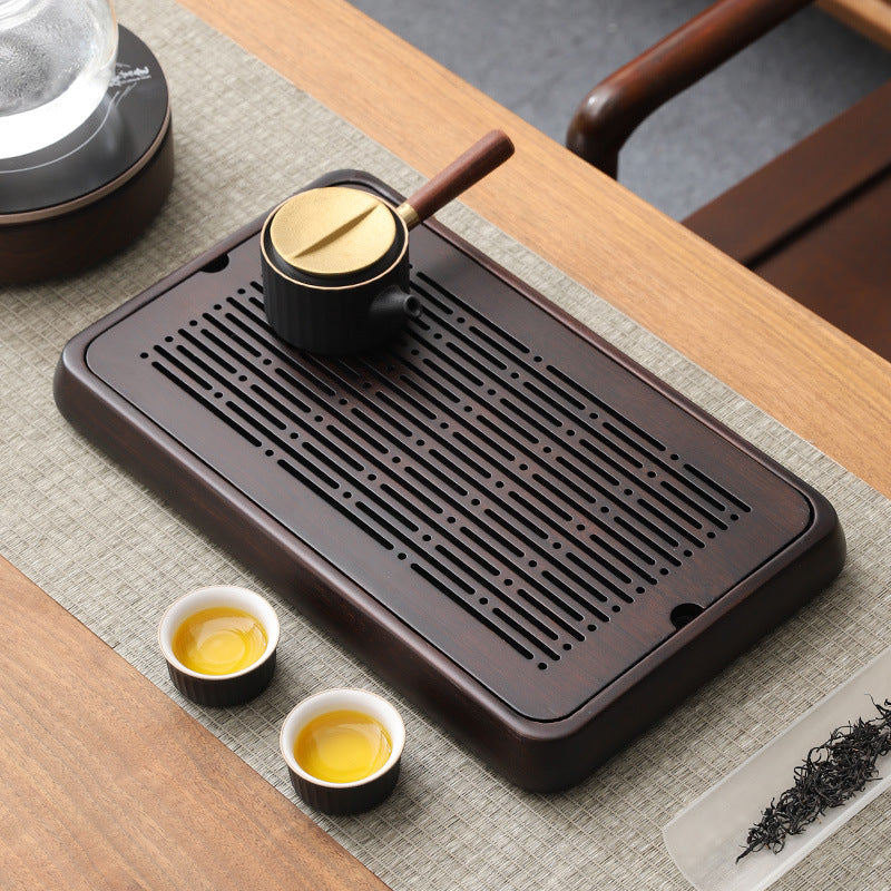 Bamboo Gong Fu Tea Tray|Tea Tray With Drainage - TeaCeremonyLife