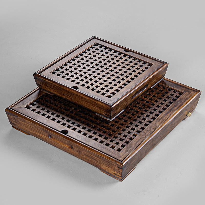 Chinese Bamboo Gong Fu Tea tray With Drainage - TeaCeremonyLife