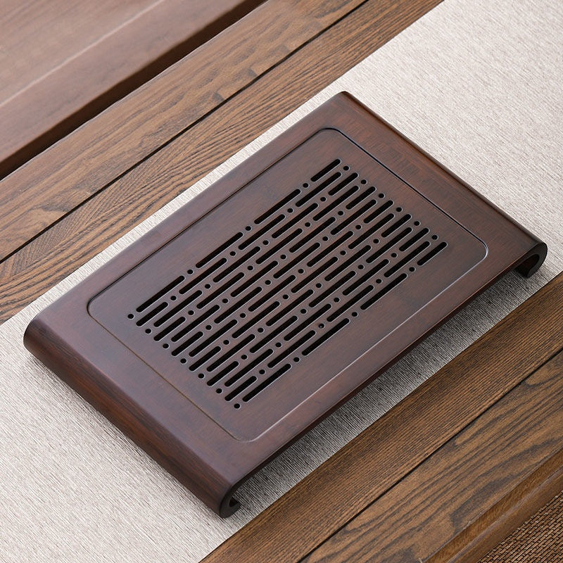 Bamboo Tea Tray with Drainage|Chinese Gong Fu Tea Tray - TeaCeremonyLife