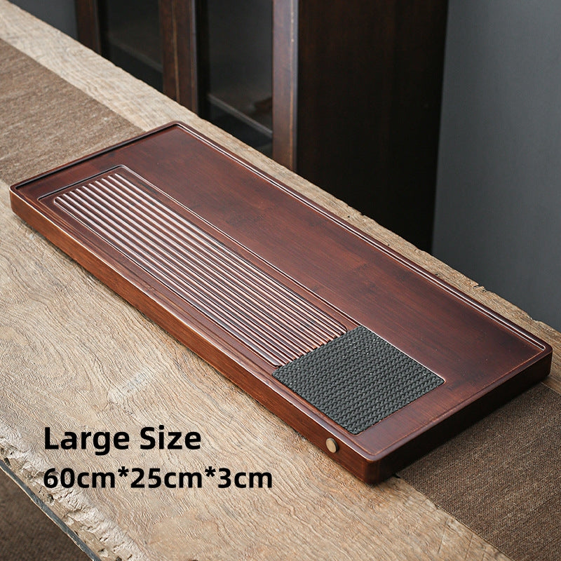 Wood Tea Tray with Drainage|Chinese Gong Fu Tea Tray - TeaCeremonyLife