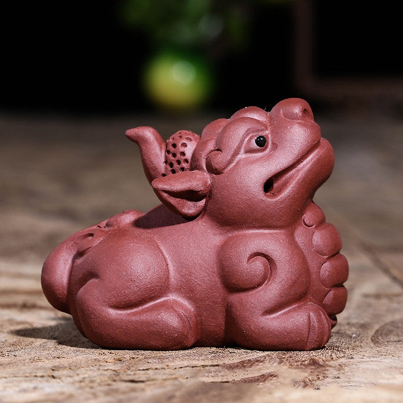 Purple Clay Tea Pet Pixiu|Tea Accessories|Home Decor