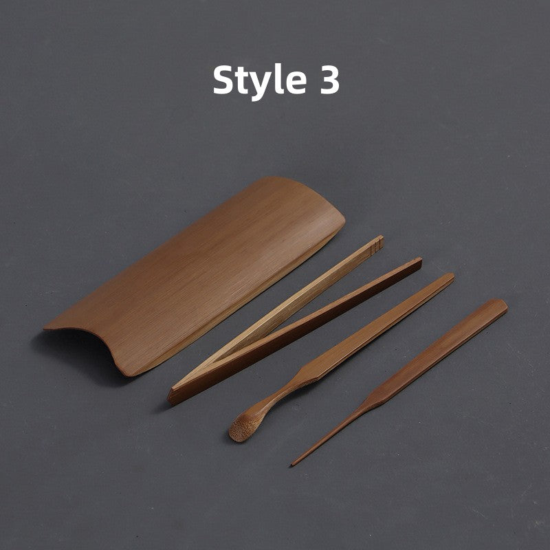 Bamboo Tea Spoon Tea Ceremony Set|Bamboo Tea Accessories - TeaCeremonyLife