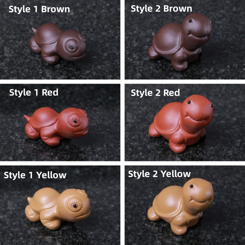 Ceramic Tea Pet Cute Little Turtle|Home Decor|Tea Accessories